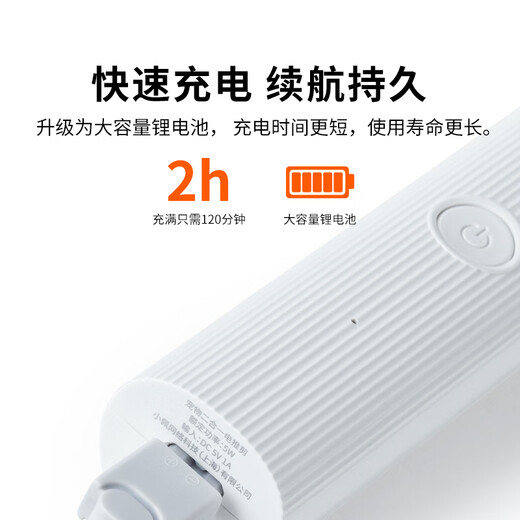 Xiaopei 2-in-1 Pet Electric Clipper Pro Dog Shaver Cat Foot Shaving Electric Clipper