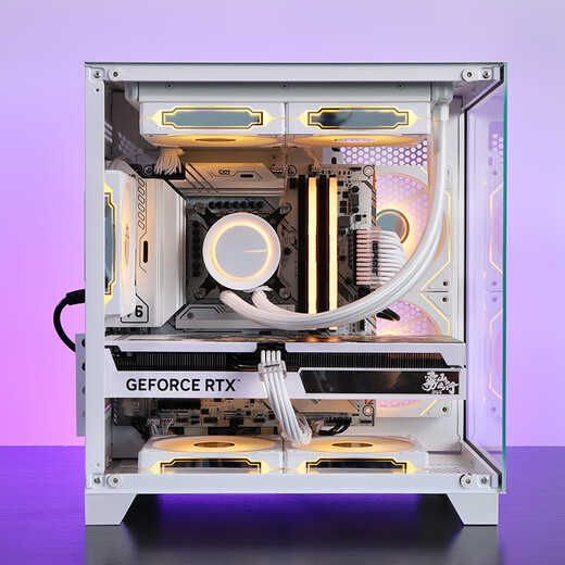 Colorful 24-issue interest-free sea view room i5 14600KF RTX4060Ti 5060TI 5070TI E-sports game design AI computer host desktop assembly machine with four 13400F丨32G丨1TB丨4060TI Official new guarantee