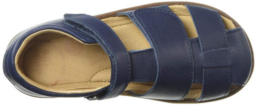 Stride riteStride Rite Unisex Kids Emerson Boys' Toe Sandals, Blue Navy 4 M US Toddler