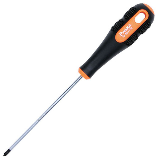 Pro sKit 9SD-205B orange and black two-color cross screwdriver +#0 3.0x100