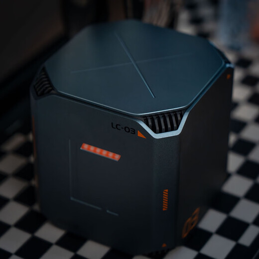 Lazymao Weifu LC-03AI private cloud mini host file data backup multi-terminal interoperability mobile phone tablet expansion smart photo album linux operating system assembly computer Star Gray Intel Ai chip + 48GB memory 8TB