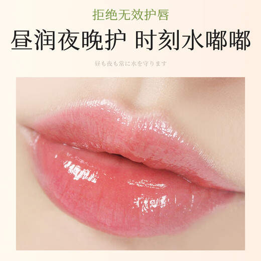 HANBOLI Lip Balm Vaseline Double Moisturizing Kit Moisturizing and Anti-Drying and Peeling Colorless Lip Mask Set Available for Men and Women. A total of 3 pieces in the box (avocado + mint + strawberry)