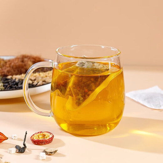 北京同仁堂青钱柳玉米须桑叶茶的功效尿酸三高茶可降稳定血糖血压血脂养生茶 3盒120包天然草本无熏无硫买二送一