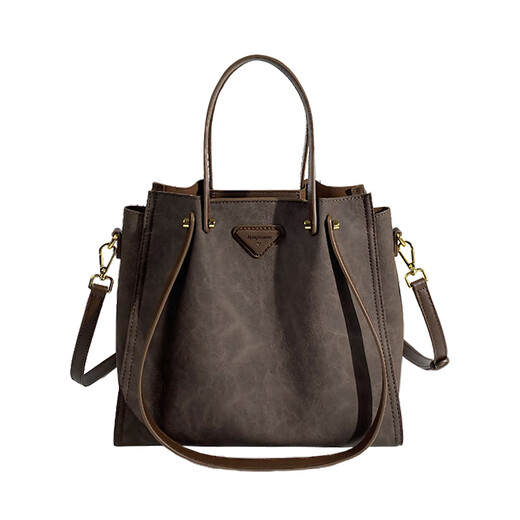 Jacoponnus Jacobang Bucket Bag Women's 2025 Nuevo nicho de alta gama de lujo de lujo Gran capacidad Commuting Soft Cuero Crossbody Bagk Café Batik Embalaje ordinario Bolsa grande