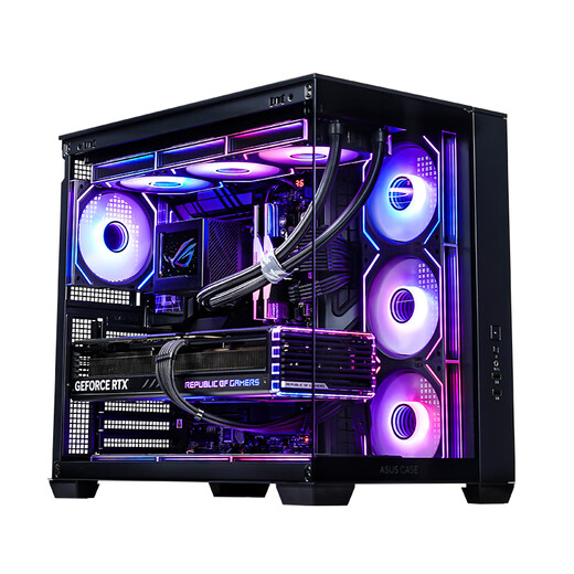 ASUS RTX5080 host RTX5070Ti/5090D host i9 14900KF U7 265K rog family bucket black myth game host desktop assembly machine computer complete machine i7 14700KF+ASUS RTX5070Ti丨6