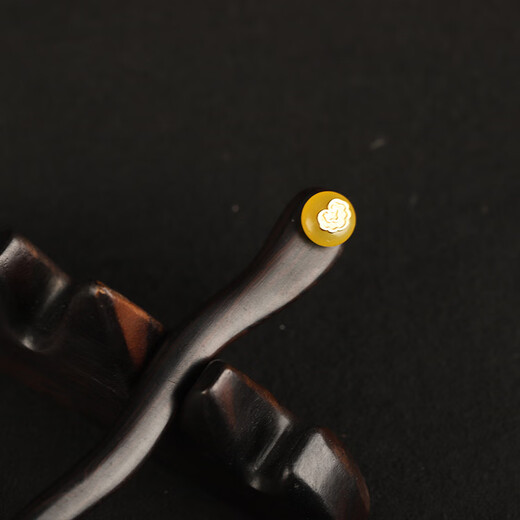 New Chinese style horse face skirt with ebony hairpin, antique style, retro style, handmade, suitable for daily wear, compact and comfortable