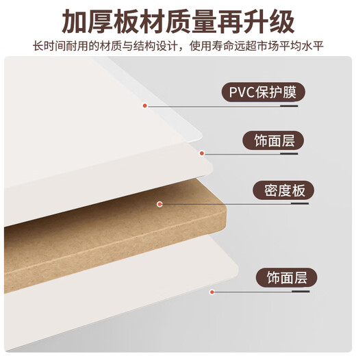 Haosenmeng Bedside Table Bedroom 2025 New Small Storage Bedside Storage Cabinet Modern Simple Extremely Narrow Bedside Table Small Apartment Recommended Goods Jisuda-Double Draw