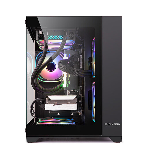 ASUS family bucket AMD 9700X+5060Ti/5070ti/9070XT Game live broadcast design Assembly computer Desktop computer Computer host Game host with a 9700X丨Core display丨32G丨1T Ready stock