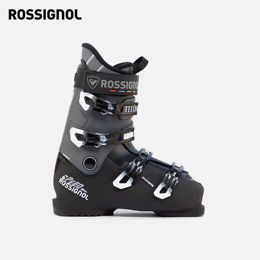 ROSSIGNOL 25/26 Golden Rooster Men's Ski Shoes Wide Version Last SPEED 80 HV+ Double Snowshoes Ski Equipment Black 26.5 /41.5