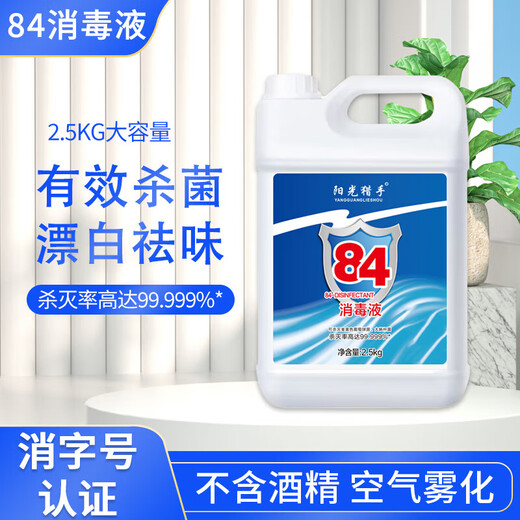 84 disinfectant household indoor clothing bleaching sterilization water toilet deodorant cleaner 84 disinfectant 500g*2 bottles