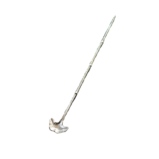 Wen Yijia Chinese-style handmade sterling silver ginkgo leaf-shaped tea spoon bamboo tea needle integrated tea dial tea spoon tea spoon tea ceremony accessories sterling silver ginkgo leaf tea spoon tea needle