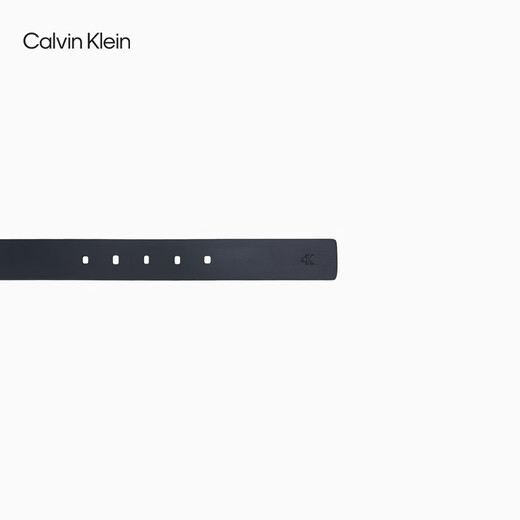 Calvin KleinJeans New Year's gift 25 autumn men's business casual gentleman ck smooth leather pin buckle belt