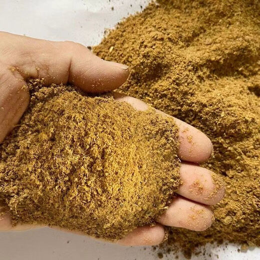 Fishmeal feed pure fishmeal veterinary steam Peruvian imported quality feed for chickens, ducks, geese, dogs, pigs, foxes, shrimps and livestock Domestic fishmeal 65% protein 20Jin Jin equals 0.5kg (affordable package)