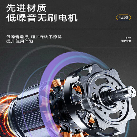 宠物智能烘干箱宠物烘干机猫咪自动吹干箱狗狗洗澡吹风机家用 橙色-53L宠物烘干箱【米家系列】全功能