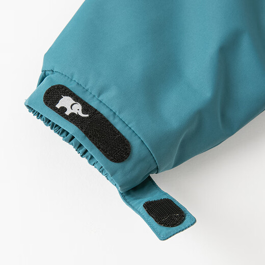 DAVE&BELLA children's clothing waterproof clothes boys and children's coats girls autumn and winter baby plus velvet windproof coats for boys and girls navy blue DB4224558 110 cm (recommended height 100-110cm)