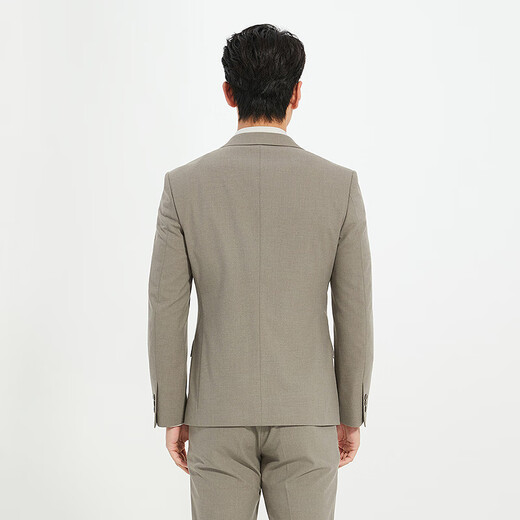 Lilang Shopping Mall Same Style Suit Suit Men's Three-piece Suit Business Formal Autumn 2025 New Wedding Suit Gray Khaki (25QXF171SA) 170A
