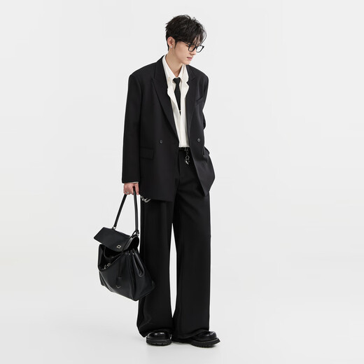 Earl Zall Tencel Wool High-Quality Spring and Autumn Loose Business Commuting Casual Suit Single Jacket Engagement Suit Thin Section