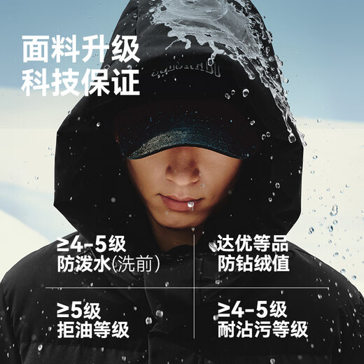 Сделано в Токио, запуск нового продукта, мужская куртка из гусиного пуха для экстремальных холодов, импортная короткая женская куртка из белого гусиного пуха 95, черный обсидиан XL