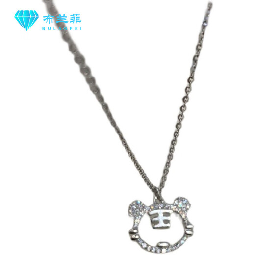 Xinheming light luxury necklace silver tiger female niche design pendant 2025 new high-end clavicle chain gold color
