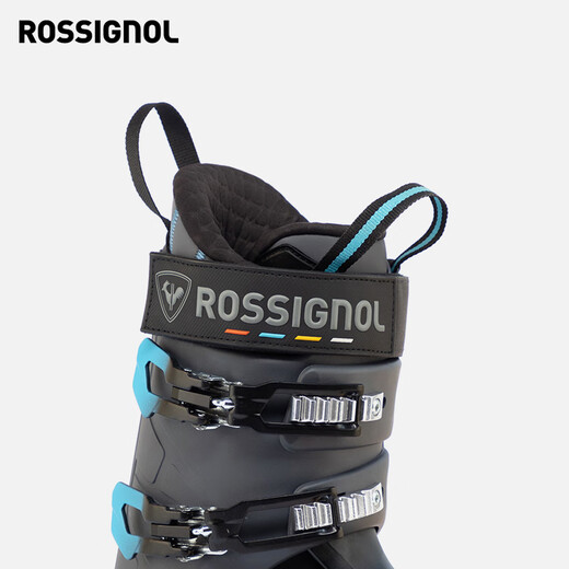 ROSSIGNOL25/26 New Golden Rooster Double Snow Shoes Professional Equipment Men's Advanced Ski Shoes HI-SPEED PRO100 Black 39.5 (255mm)