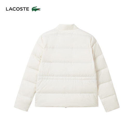 LACOSTE French crocodile women's 25 autumn new solid color zipper goose down jacket | BF2502 70V/off-white M 38
