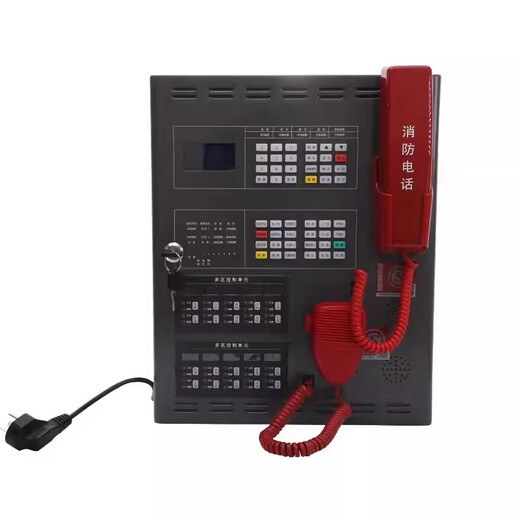 Fanhai Sanjiang GB200 wall-mounted fire broadcast GB350 host DH99 telephone host GB2201BK-200 type DH99/GB200 broadcast telephone all-in-one machine