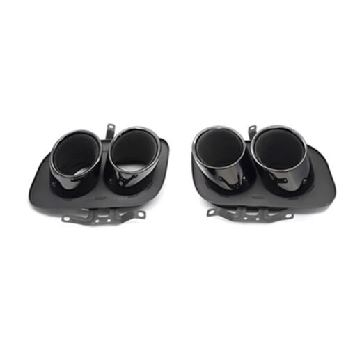 Litian convient au 1125911 Modifié 992 Pipe d'échappement amélioré 991 MOTAGE DE TOULE SPORTYELLE D'ORIGINATION 11-15911 Échappement Gorge Titane Modèle officiel noir Remplacement d'espace de stationnement d'origine