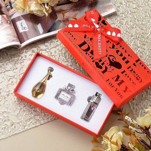 Odio Di Ordi perfume Q version sample set counter lasting fragrance fresh 5ml gift for girlfriend birthday gift perfume sample silver box five-piece set