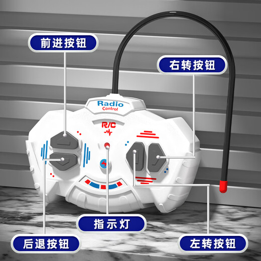 Jingxuan Large Remote Control Container Truck Remote Control Boy Transport Vehicle Children's Toys Large Truck Public Security Police Car Children's Electric Vehicle Remote Control Gift Box Public Security Flatbed Truck Single Battery Set