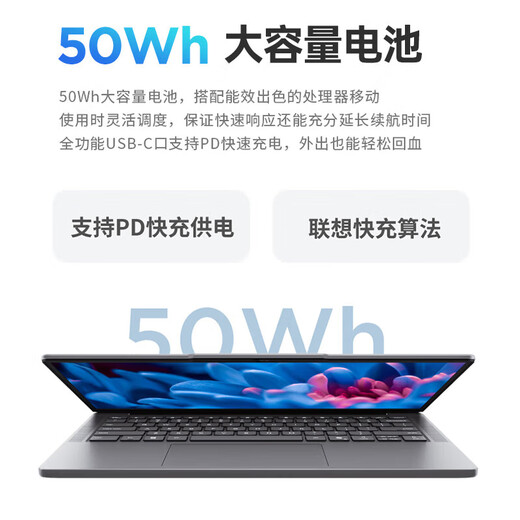 Lenovo Xiaoxin 14/Xiaoxin Pro14 2025 subsidy optional High-performance ultra-thin laptop Student game design office notebook Standard voltage Core 13th generation i5 16G 1TB upgrade Xiaoxin 14c IPS high-definition full screen DC dimming Eye protection and no flicker