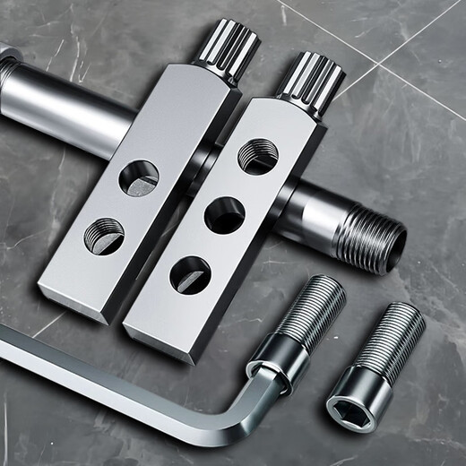 Changbei water pipe faucet broken wire extractor 4 points 6 points dual-purpose household faucet broken pipe triangle valve broken end removal tool extractor 4 points 6 points universal