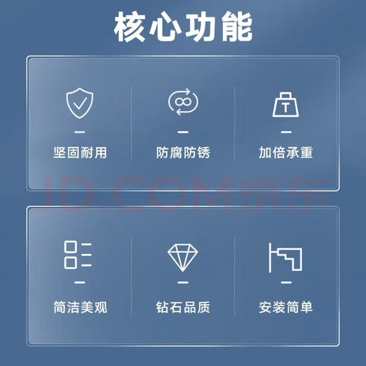 Air conditioner bracket thickened 1-1.5P2p 3 stainless steel air conditioner outdoor unit bracket reinforced air conditioner outdoor shelf air conditioner hanger suitable for Midea Gree Oaks Haier luxury extra thick 3p stainless steel bracket 2.0 thick free full set of screws