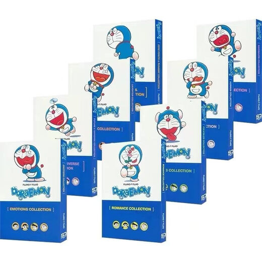 Englisches englisches Kinder-Comicbuch Doraemon Doraemon klassischer Comic 8-bändiges Set Englisches originales englisches Kinder-Comicbuch Doraemon Doraemon 1