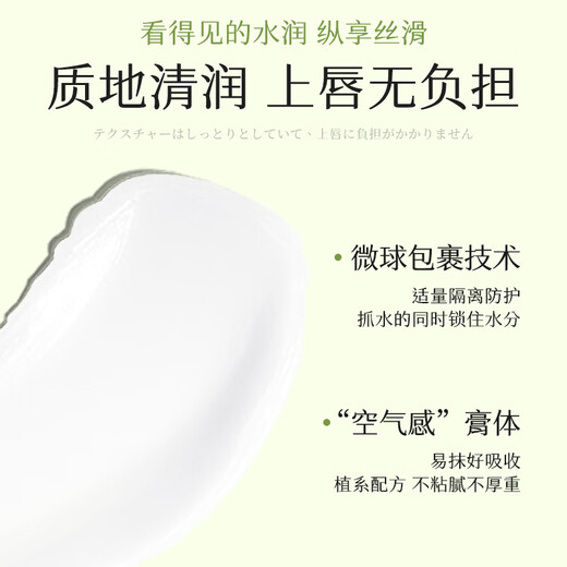 HANBOLI Lip Balm Vaseline Double Moisturizing Kit Moisturizing and Anti-Drying and Peeling Colorless Lip Mask Set Available for Men and Women. A total of 3 pieces in the box (avocado + mint + strawberry)