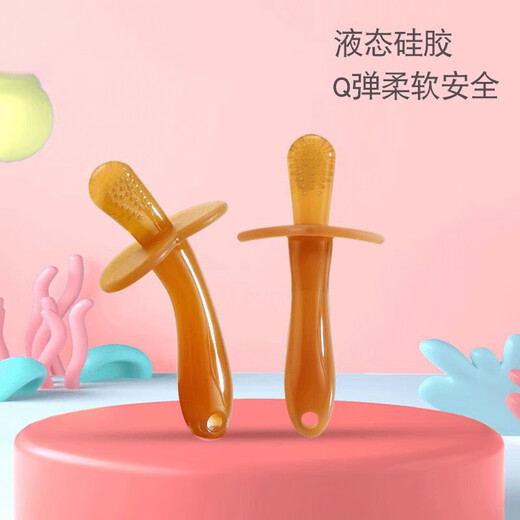 Ozan Ankosu Baby Teething Stick Teething Stick Baby Video Silicone Boilable Toys 3-6-12 Teething Sticks (Nano Silver) + Storage Box + Anti-drop Chain