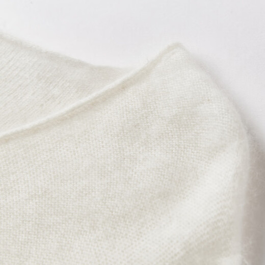 Xiangying sheep wool + cashmere v-neck sweater for women 2025 winter new inner bottoming long-sleeved sweater yellow S 155/80A/85-95Jin Jin equals 0.5 kg