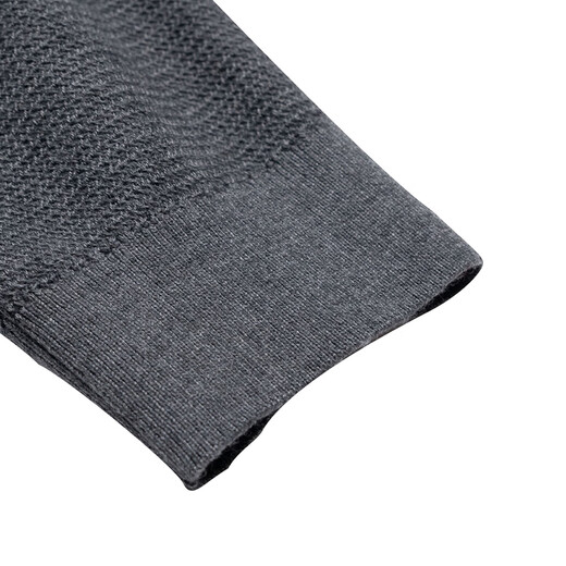 Zhengchen/Zhengchen mulberry silk cashmere blended Henry collar sweater men's autumn top Y-M96352 white one size 48