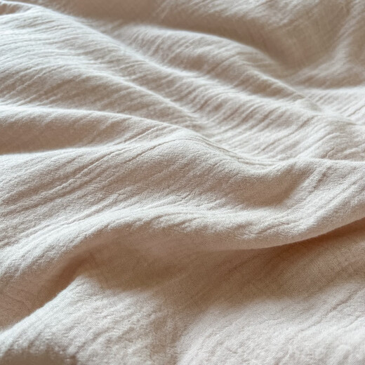 Belles Mercury Home Textiles produces Class A baby-grade cotton double-layer gauze four-piece set of pure cotton naked sleeping sheets three-layer gauze day green 1.5-1.8 meters bed quilt cover 200*230cm, sheet 2