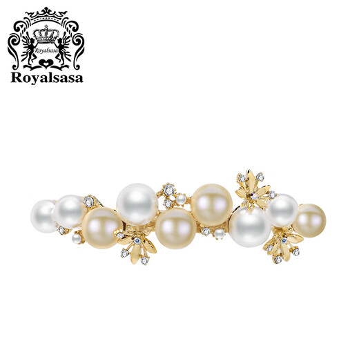 Royal sasa royal salsa hairpin fashionable headwear hair accessories elegant horizontal clip spring clip hair top clip ponytail clip hair clip yellow