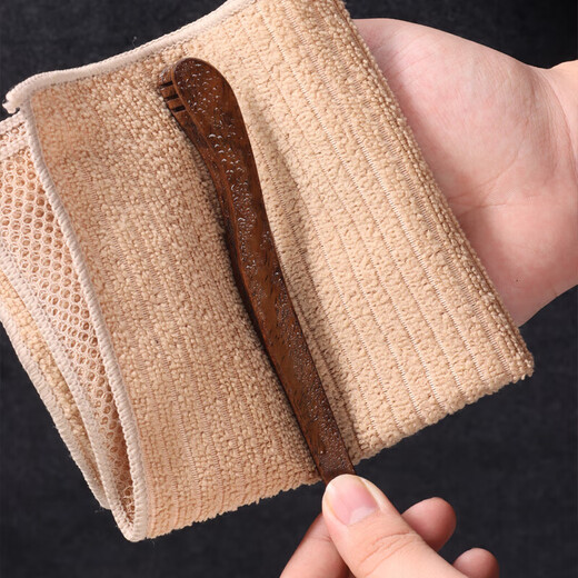 Baijie tea cup clip tea set accessories non-slip tea cup tea tweezers tea ceremony six gentlemen alloy tea clip ebony tea clip