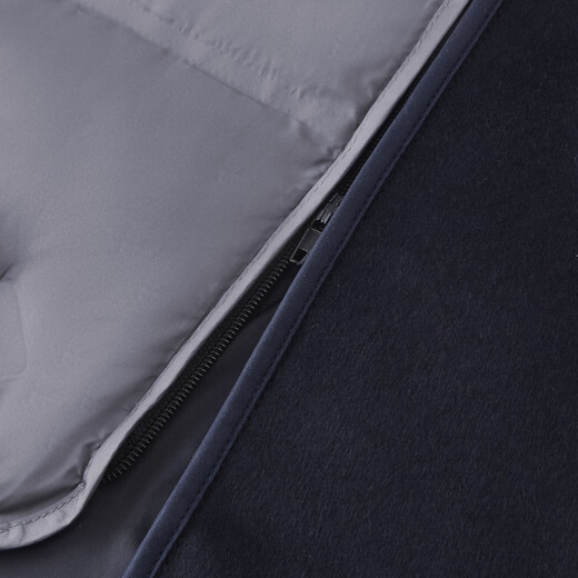 Shanshan (FIRS) 100% cashmere autumn and winter men's woolen coat with removable goose down liner close-fitting warm business casual jacket