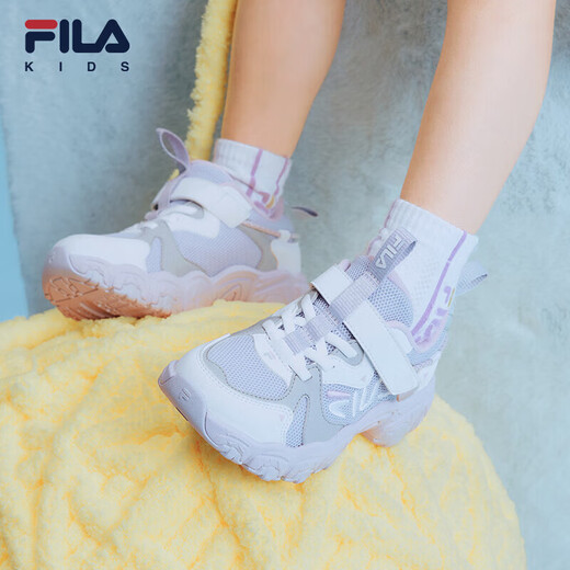 FILA斐乐儿童跑步鞋2025年秋季男女小童运动鞋子猫爪