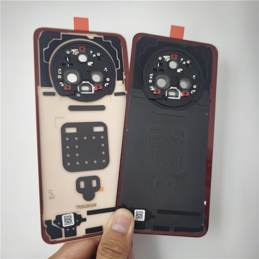 Suitable for magic magic5pro original disassembled back cover Honor 5 back cover glass original disassembled rear case battery cover Magic 5 bright black with framed lens rear