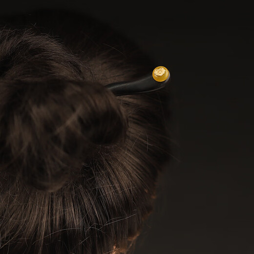 New Chinese style horse face skirt with ebony hairpin, antique style, retro style, handmade, suitable for daily wear, compact and comfortable