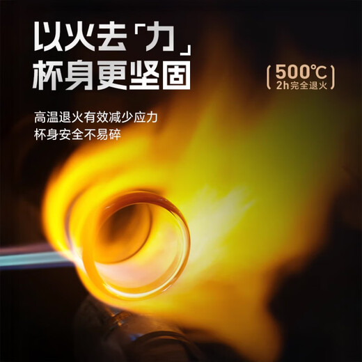 LINGCHEN tea and water separated tea cup, special high-end portable business double-layer glass cup for men to make tea, high temperature resistant tea cup