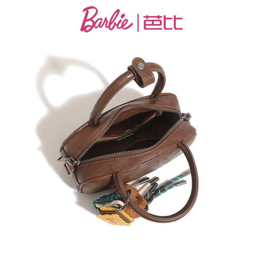 Barbie (Barbie) bag women's bag retro Boston bowling bag crossbody 2025 new handbag birthday gift for best friend