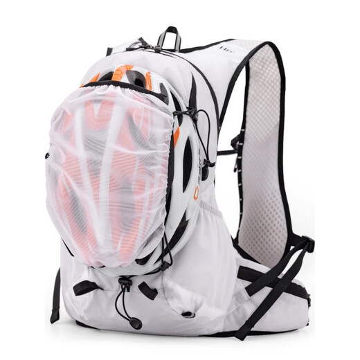 GPHF Japan Outdoor Cycling Hiking Backpack Travel Mountaineering Backpack Cross-country Sports Running Backpack Lightweight and Breathable Classic Black + Free Helmet Network