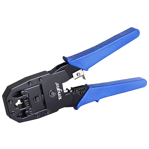 Tengfei multifunctional thickened three-purpose network cable pliers set network cable crystal head crimping wire wiring pliers stripping knife household tools