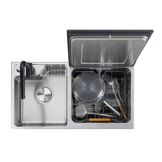 FOTILE dishwasher is on the right, household sink dishwasher, 11 sets of large capacity, first-class water efficiency, high-energy bubble washer JBSD2T-03-G3, same model as offline