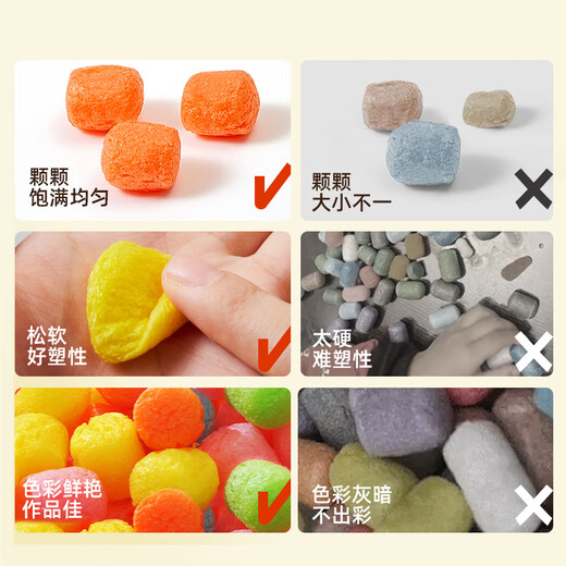 Linguo UK 25 new magic corn kernel handmade DIY building blocks for boys and girls children sticky foam educational toys Magic corn kernel handmade set (900 grains mixed color + car * 1 + tools)